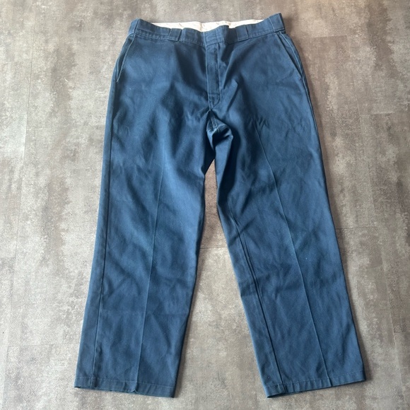 Vintage Dickies 874 Pants Men’s 36x30 Blue Made in Canada - Picture 2 of 5